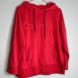 Calvin Klein Red Hoodie